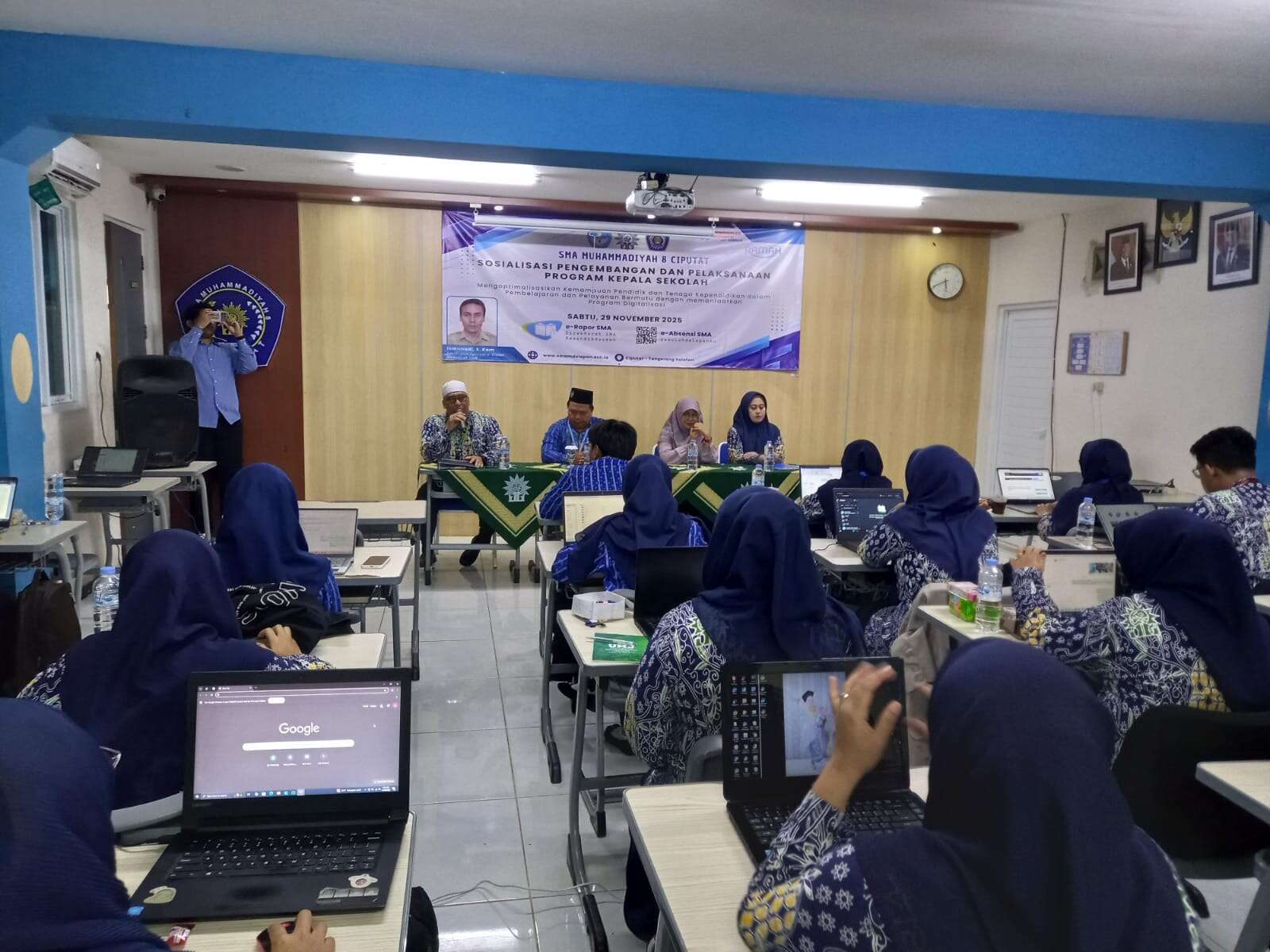 Pelatihan Asesmen E-Rapor_SMA Muhammadiyah 8 Ciputat.2